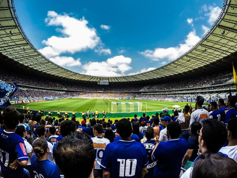 サッカー観戦会場のイメージ