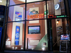 An authentic Irish pub that was featured on TV as it was boiling for the World Cup.