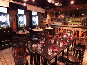 A secluded area in the city where you can enjoy a Mexican atmosphere "Sports & Darts Bar Los Cabos Ueno Okachimachi".