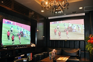 真摯なスポーツ観戦を望む“大人”のための空間「パセラリゾーツ 赤坂店」