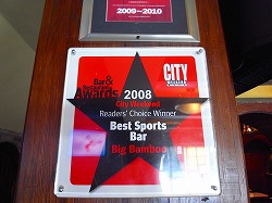 A famous restaurant that won the best sports bar award in Shanghai. Currently operates three stores.